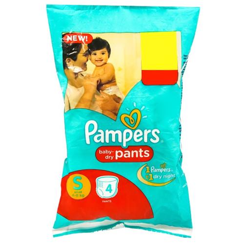 PAMPERS PANTS 4-8 kg S 4 PANTS